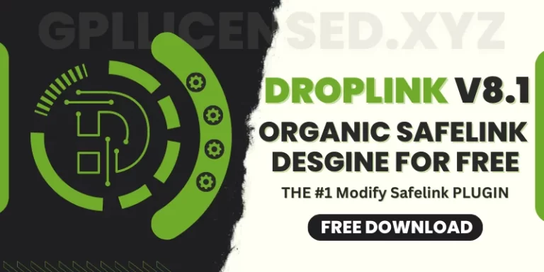 Droplink v8.1 Modify Plugin Free Download